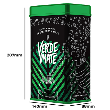 Yerbera - dåse + Verde Mate Green Herbal Energy 0,5 kg 