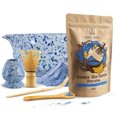 Sæt til at tilberede Blue Matcha