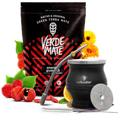 Sæt Yerba Verde Mate Energia 0,5kg + TermoColador