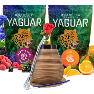 Yerba mate sæt Verde Mate keramisk kalabas bombilla