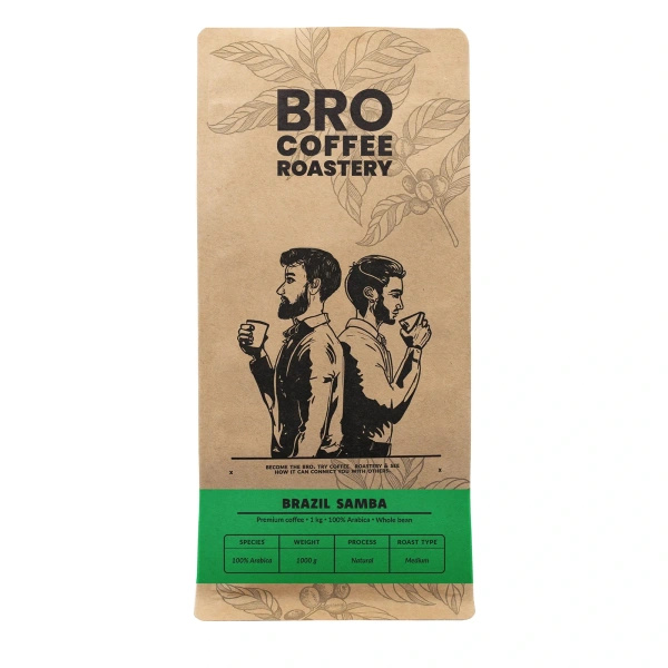 Sæt Bro Coffee Roastery Brazil Samba 2x1kg (2kg)