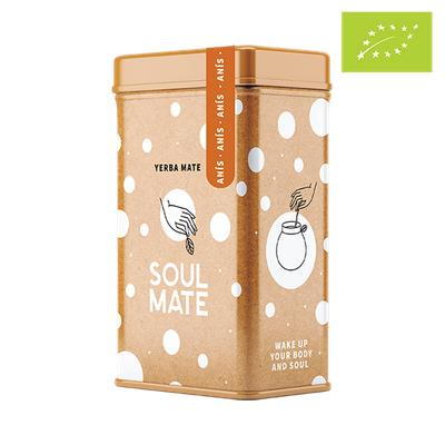 Yerbera – Metaldåse + Soul Mate Orgánica Anís 0,5 kg