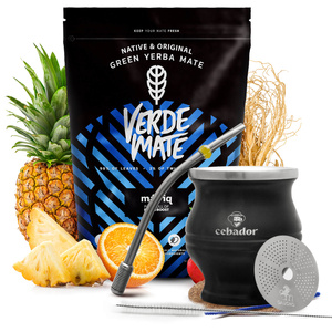 Sæt Yerba Verde Mate Mas IQ 0,5kg + TermoColador