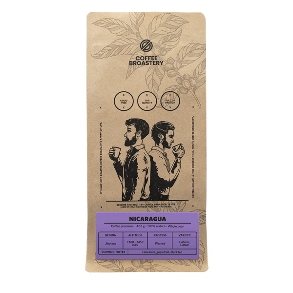Bro Coffee Roastery - Helbønnekaffe Nicaragua Colibrí Azul Speciality 400g