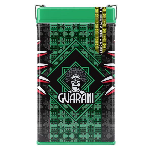 Yerbera – Metaldåse + Guarani Menta Limón 0,5 kg