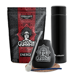 Sæt Yerba Mate Guarani Energia 500 g termokande