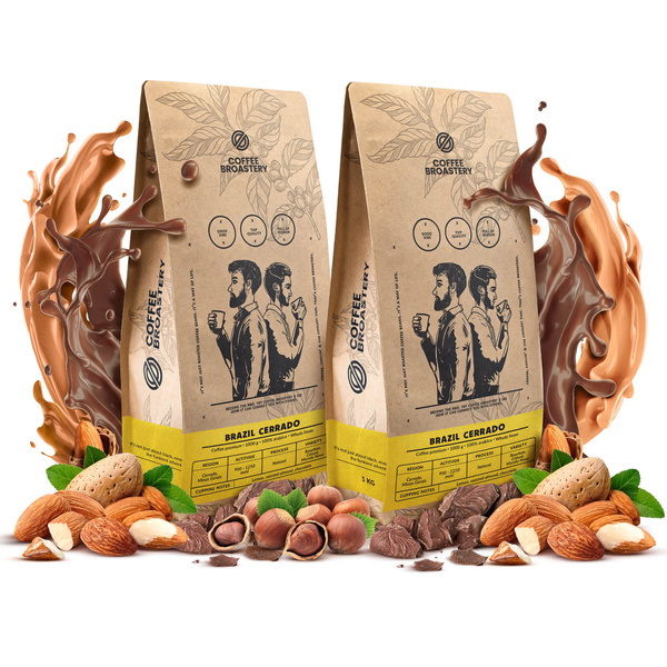 Sæt Bro Coffee Roastery Brazil Cerrado 2x1kg (2kg)