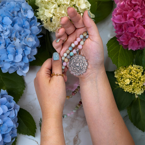Armbånd / halskæde Mala – Lotus Flower