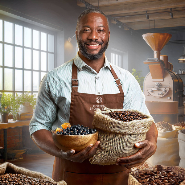 Bro Coffee Roastery - Helbønnekaffe Kenya Nyeri Speciality 400 g