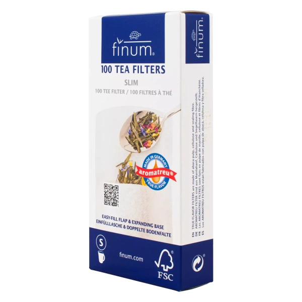 Tefiltre af papir - størrelse S (100 stk.)