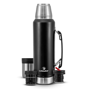 Yerba Mate-Sæt: Termokande + 2x Termisk Mate-Kop