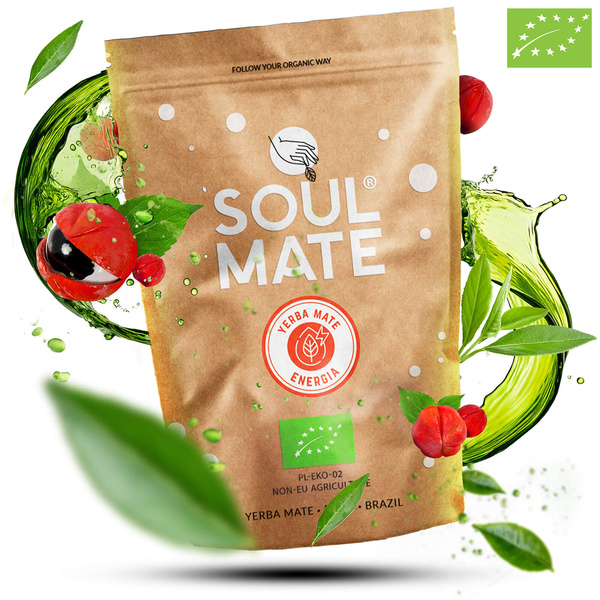 Yerba Mate-sæt til Par: Soul Mate 2x500g + 2x Kalabas + 2x Bombilla