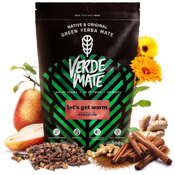 Vintergavesæt Yerba Mate Verde Mate Let's Get Warm 0,5kg