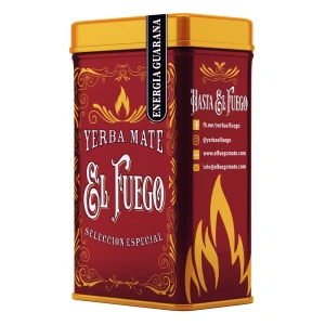 Yerbera – Metaldåse + El Fuego Energia Guarana 0,5 kg