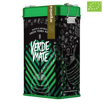 Yerbera – Metaldåse + Verde Mate Green Organica 0,5 kg