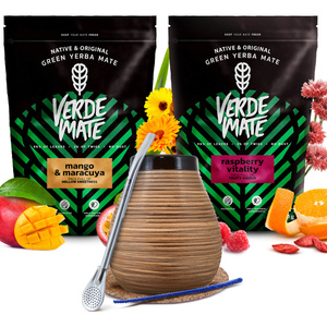 Yerba mate sæt Verde Mate keramisk kalabas bombilla