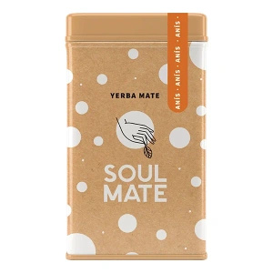 Yerbera – Metaldåse + Soul Mate Orgánica Anís 0,5 kg