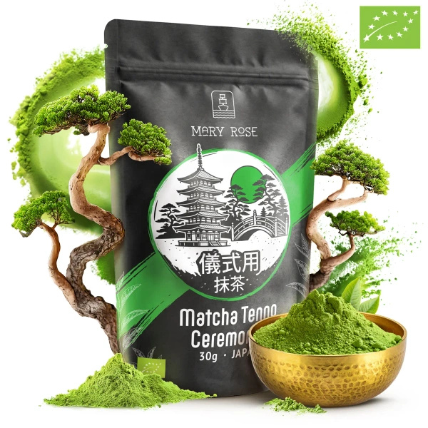 Gavesæt: japansk ceremoniel matcha + farverigt alternativ til matcha