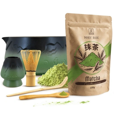 Sæt til brygning af matcha-te