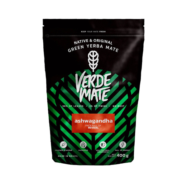 Yerba Mate Sæt Verde Mate 400g 0,4kg Yerbomos XL + Kalabas + Bombilla