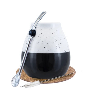 Yerba Mate-Sæt: Kalabas + Bombilla