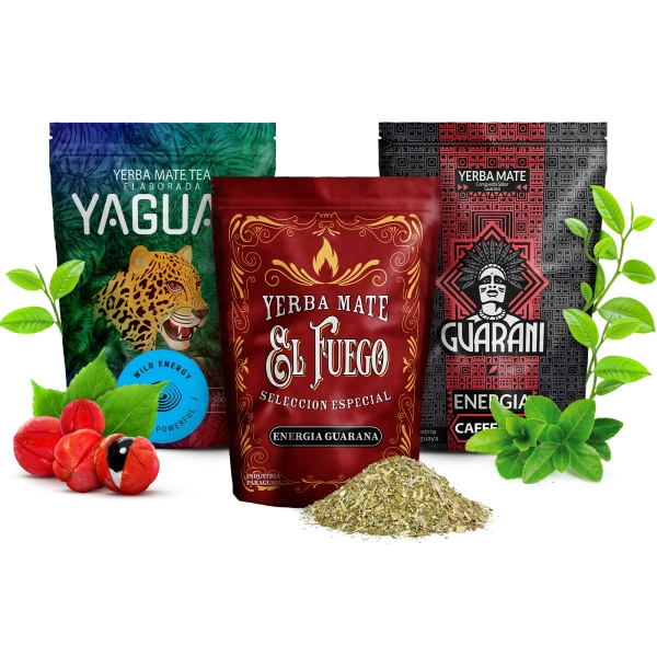 Yerba Mate 1.5KG DE MEST KRAFTIGE KATEGORIER 1500g