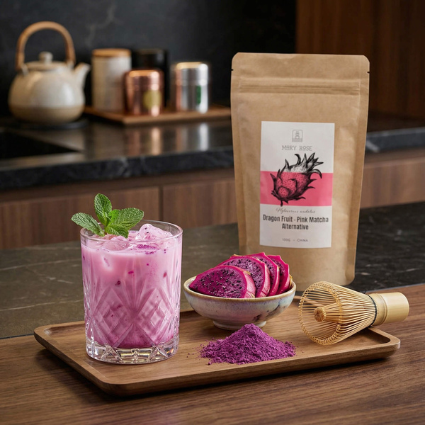 Mary Rose – Pink Matcha Alternative – Dragon fruit (pulver) 100 g