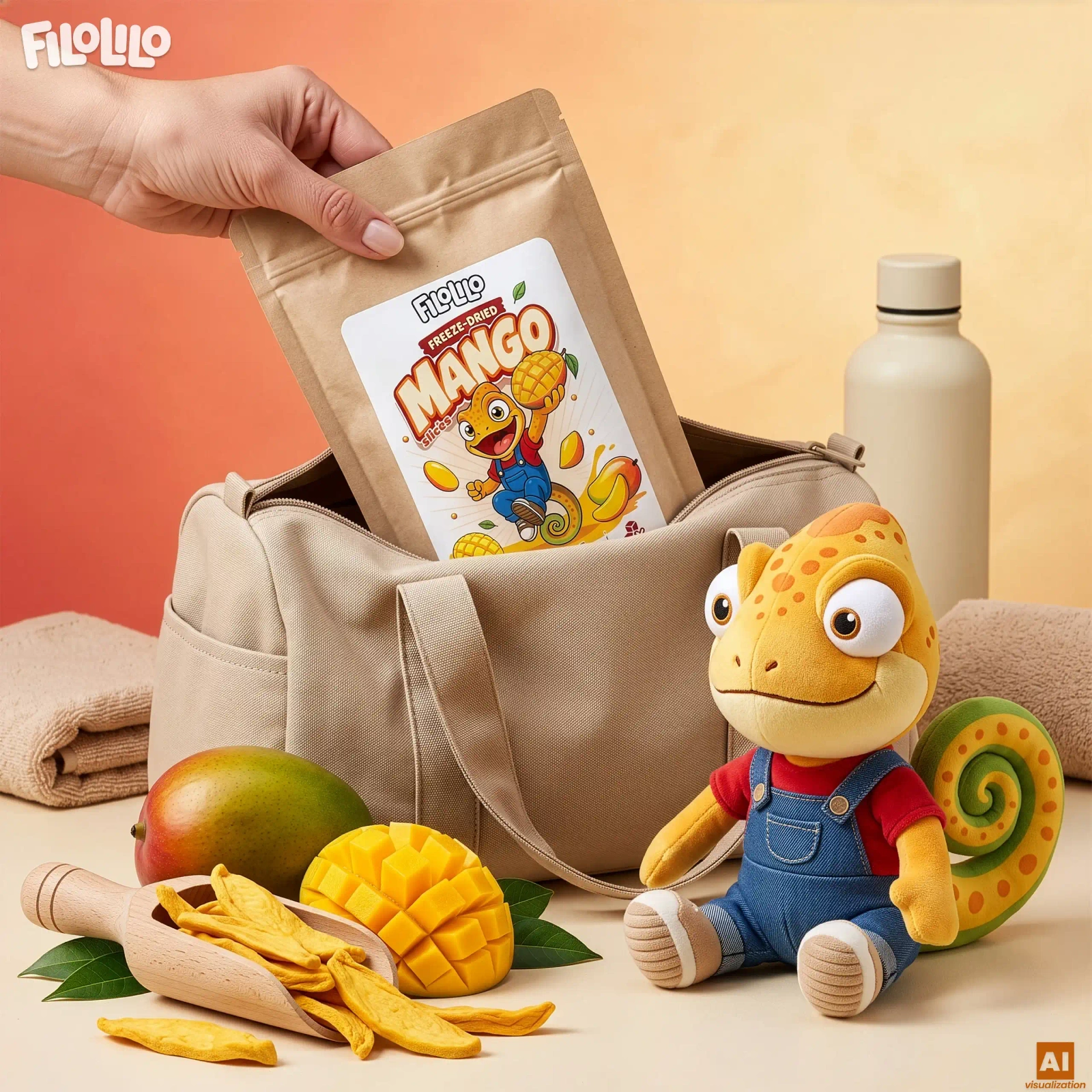 Sådan bruger du frysetørret FiloLilo mango