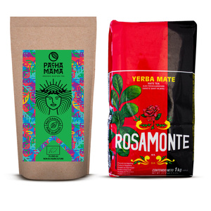 Sæt: Yerba Mate + Guayusa Pachamama 1500g