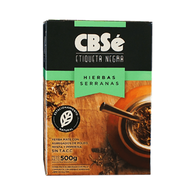 CBSé Etiqueta Negra – Hierbas Serranas 0,5 kg