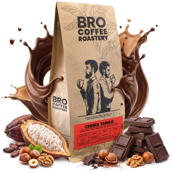 Bro Coffee Roastery – Helbønnekaffe Crema Tango 400 g