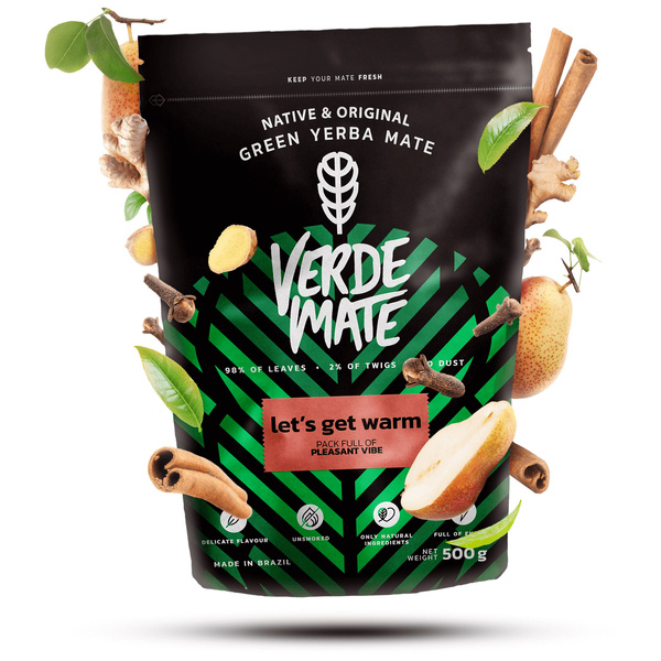 Vintergavesæt Yerba Mate Verde Mate Let's Get Warm 0,5kg
