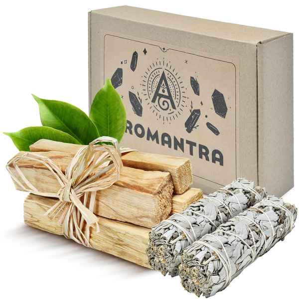 Gavesæt: Palo Santo 50 g + hvid salvie