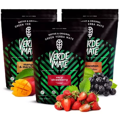 Yerba mate-sæt Verde Mate Grøn frugtagtig 3x500 1,5 kg