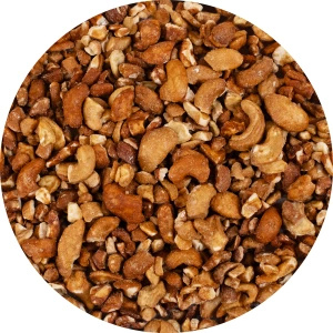 Nustino Crunch – Ristede cashewnødder – Spring Green Onion 100 g