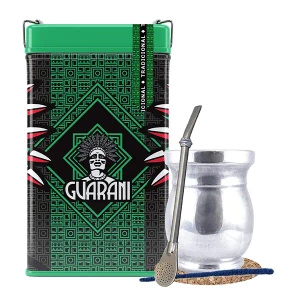 Sæt Yerbera Guarani Elaborada Tradicional 0,5 kg Palo Santo