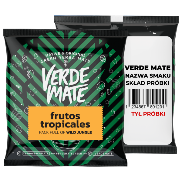 Sæt Yerba Mate Green 500g Kalabas Bombilla 10x50g