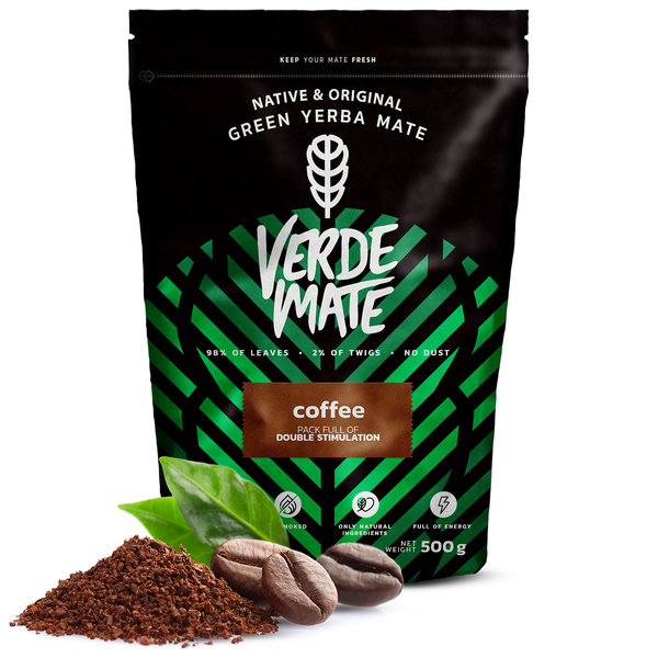 Yerba Mate Sæt Verde Mate 500g 0,5kg Kalabas + Bombilla