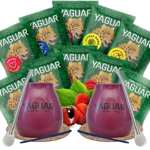 Yerba mate-smagningssæt til to 10x50g