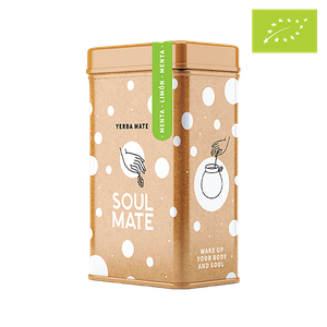 Yerbera – Metaldåse + Soul Mate Orgánica Menta Limon 0,5 kg