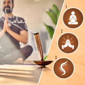 Hvid salvie 2 bundter + Palo santo 50g