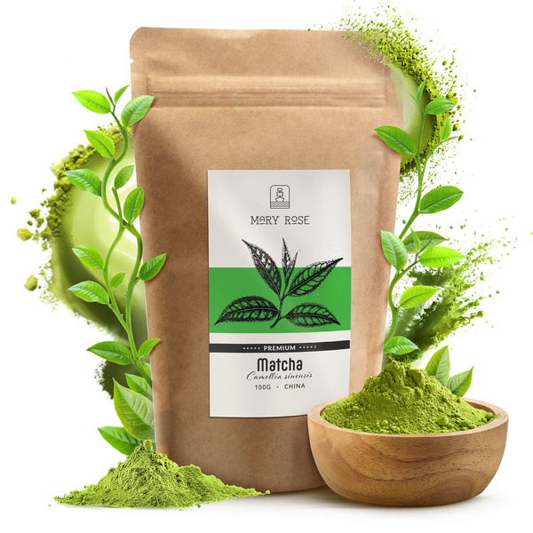 Mary Rose – Kinesisk Matcha Grøn Te Premium 100 g