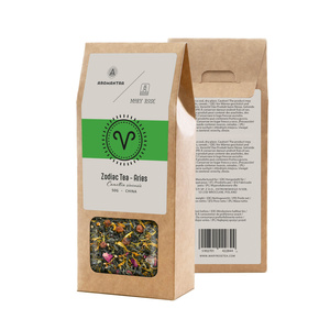 Aromantra x Mary Rose – Stjernetegn-te – Løven (grøn te) 50 g