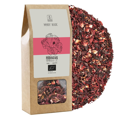 Mary Rose - Hibiscus økologisk (blomsterblade) 50g