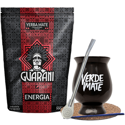 Sæt Yerba Mate Energia 0,5 kg Guarana