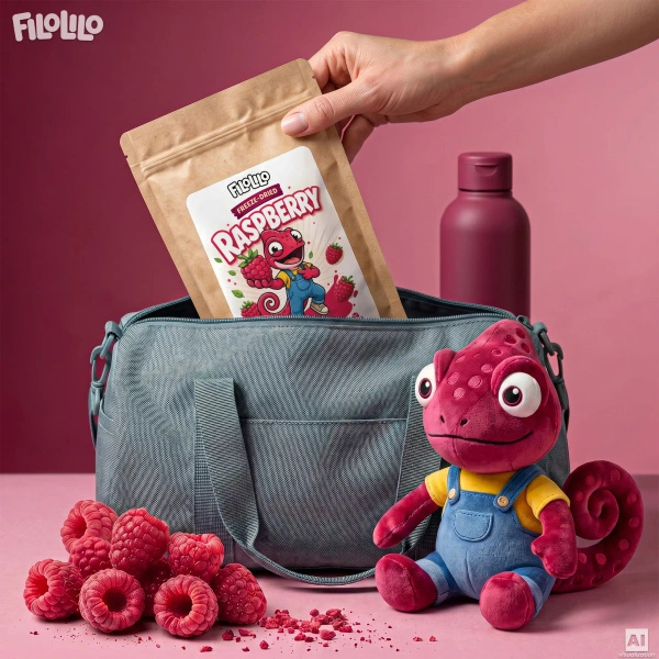 FiloLilo – Frysetørret hindbær 20 g