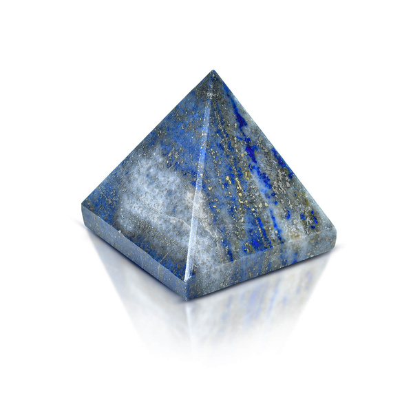 Sæt med 7 chakra-sten – pyramider