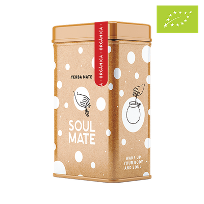 Yerbera – Metaldåse + Soul Mate Orgánica Elaborada 0,5 kg