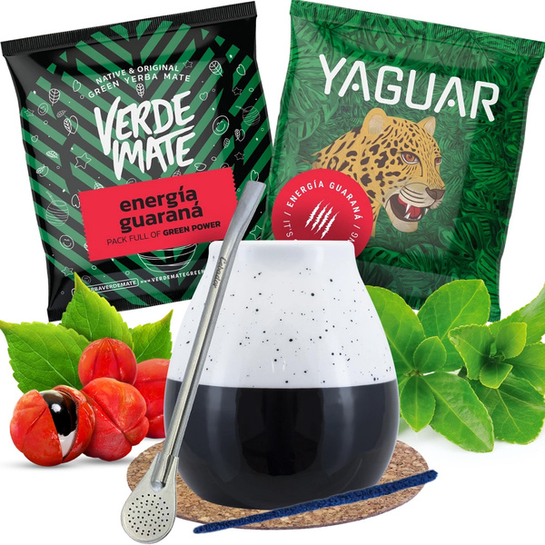 Yerba Verde Mate Bombilla Matero Tilbehørssæt
