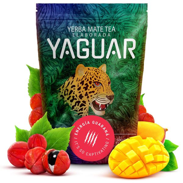 Gavesæt Yerba Mate Yaguar Energia 0,5kg